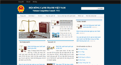Desktop Screenshot of hoidongcanhtranh.gov.vn